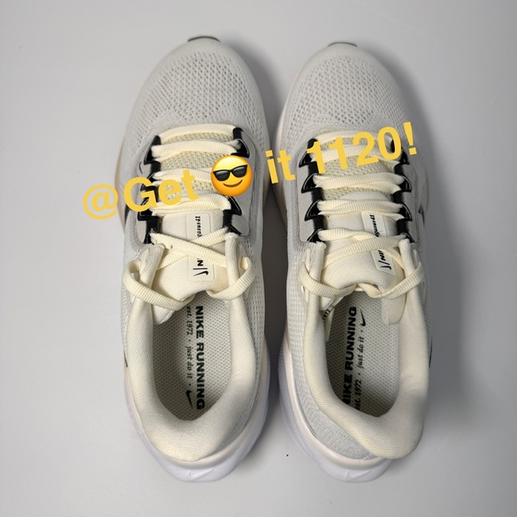 Nike Pegasus 41 Women's Road Running Shoes Size 8 Sail/Phantom FD2723-108 - Picture 6 of 9